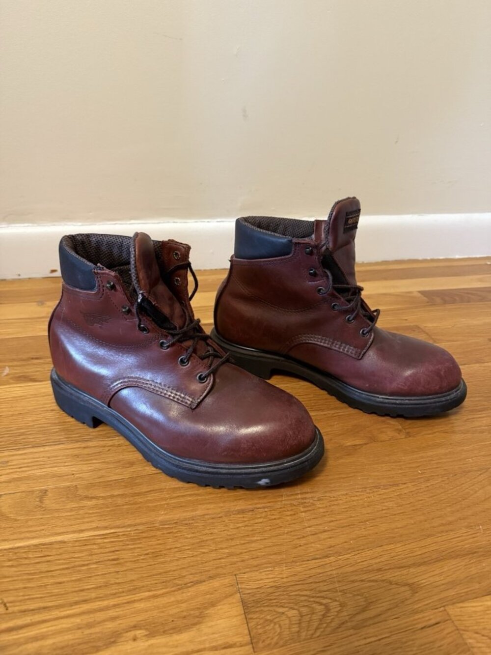 Red Wing Shoes 10.5 EST GORE-TEX Boots Brown Red 1227 Mens MADE IN USA